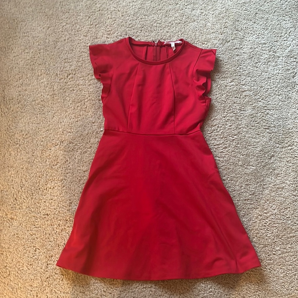 Red dress